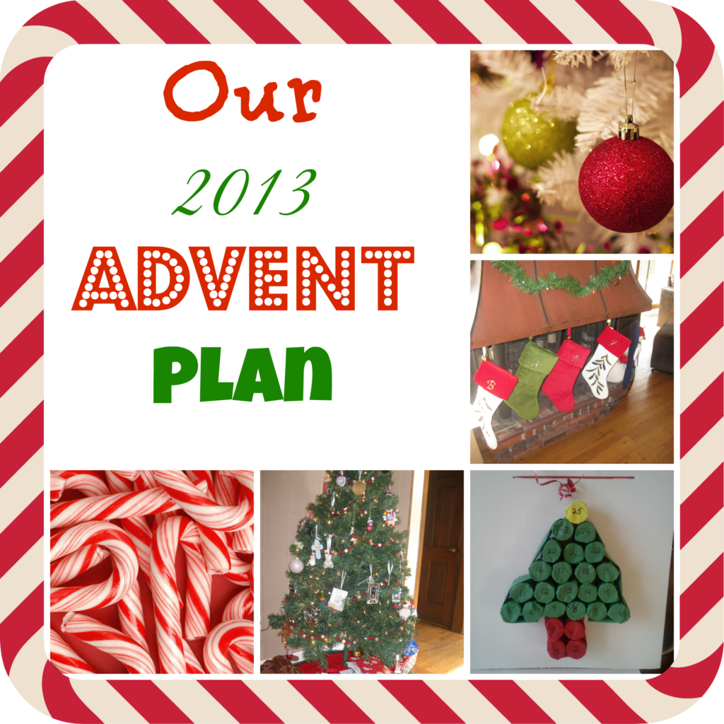 2013 advent plan