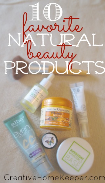 10 Favorite Natural Beauty Products 2