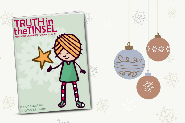 Looking for a complete, all-in-one, Bible based Advent countdown and devotional to do with your kids? Check out Truth in the Tinsel: An Advent Experience for Little Hands. Create memories and teach your children the real story of Christmas this year!