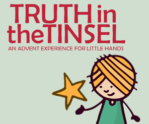 Looking for a complete, all-in-one, Bible based Advent countdown and devotional to do with your kids? Check out Truth in the Tinsel: An Advent Experience for Little Hands. Create memories and teach your children the real story of Christmas this year, plus I have an exclusive coupon code just for you! | CreativeHomeKeeper.com