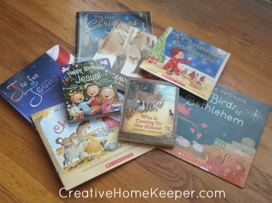 Build memories and teach your children the true meaning of Christmas with this fun Advent storybook countdown collection of books the whole family will love. 24 books that both focus on Christ's birth but also a few the include the fun traditions of the holiday season. | CreativeHomeKeeper.com