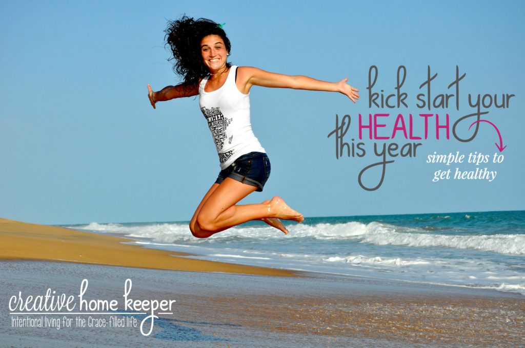 Kick start your health in the New Year (or any time of year) by following some simple and effective healthy nutrition and exercise habits.