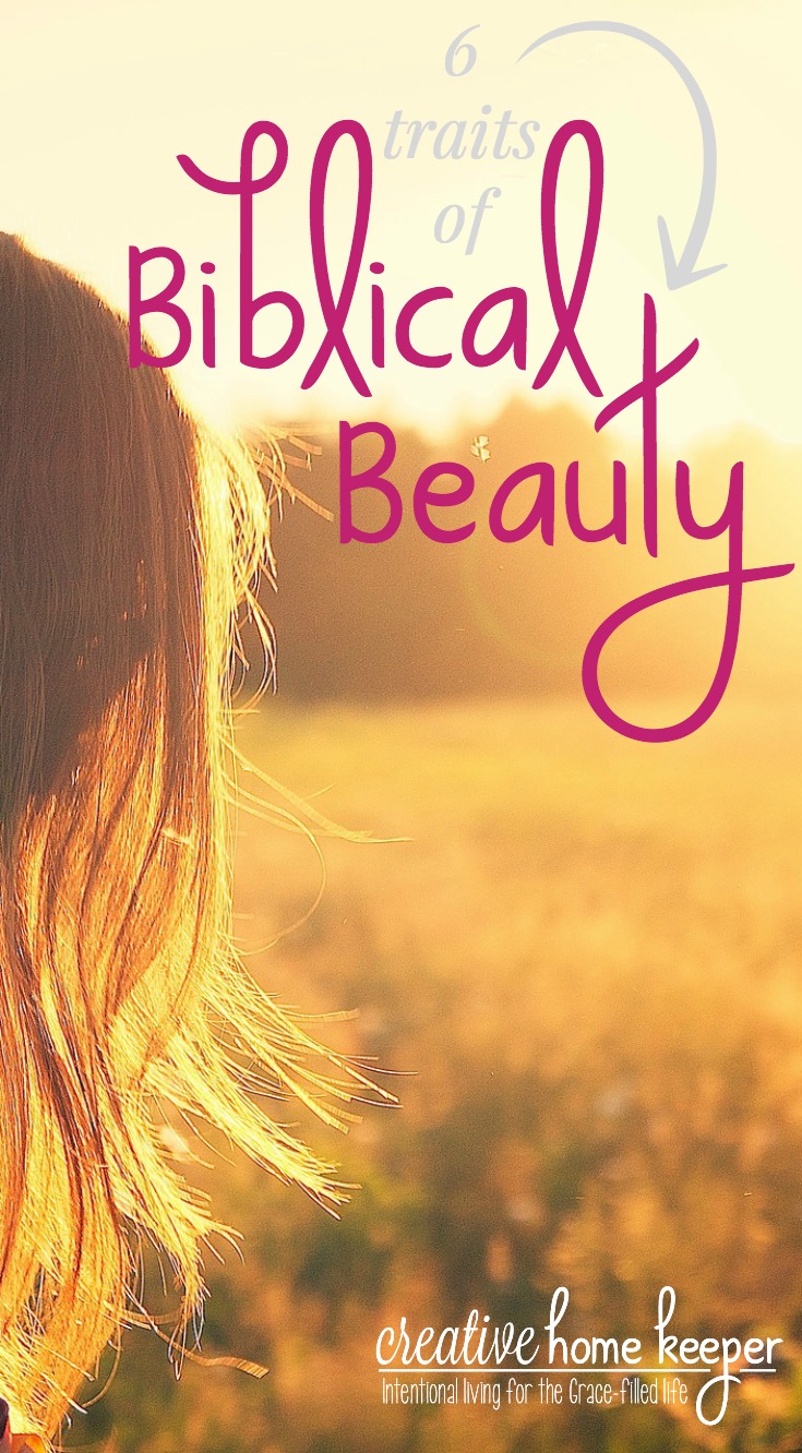 Biblical beauty is often not acknowledged or sought after in this day and age. It's not popular and often times it's downright controversial. But as women who love God with all our hearts, and women who not only want to look good on the outside, we should be seeking to be made beautiful in God's eyes.