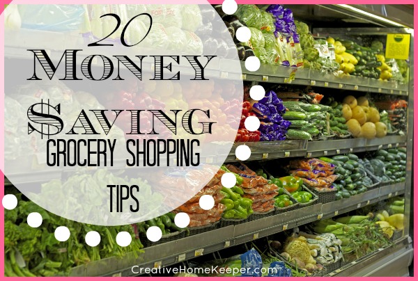 20 Money Saving Grocery Shopping Tips