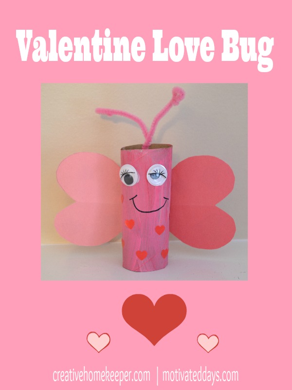 Get creative with your child with this adorable Love Bug Valentine Craft! Easy to complete using already on-hand supplies and let's your child practice those fine motor skills and create a truly one of a kind masterpiece! 