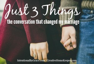 Just 3 things 600x410