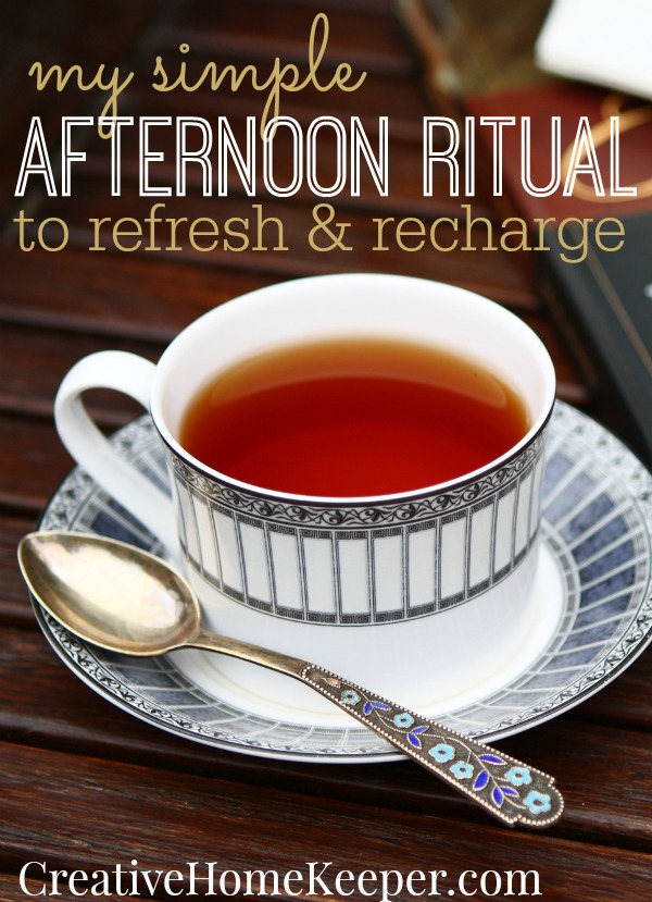 Refresh and recharge with a simple afternoon ritual by making it a priority to refuel by taking a few minutes of "Me Time". Grab a book and your favorite cup of warm tea to enjoy a little Nap and Me Recharge Time.