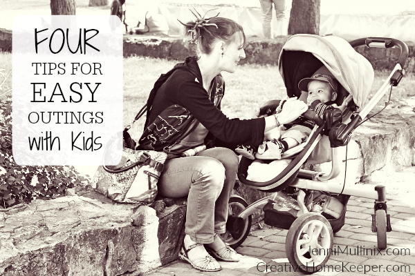 Outings with kids can be overwhelming and exhausting but they don't have to be! These four easy reminders will help you manage your time as a Mommy-on-the-go and will help your kids behave and know what to expect. 