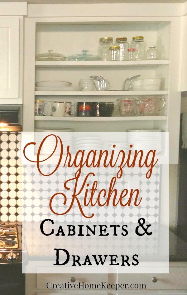 Do your kitchen cabinets and drawers need a little love? Get ready to clean, purge and organize them with this step-by-step tutorial. 