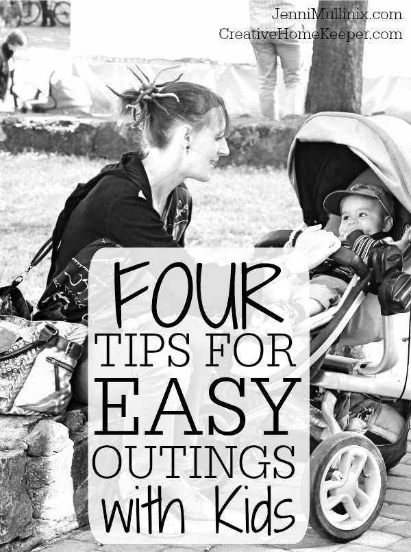 Outings with kids can be overwhelming and exhausting but they don't have to be! These four easy reminders will help you manage your time as a Mommy-on-the-go and will help your kids behave and know what to expect. 