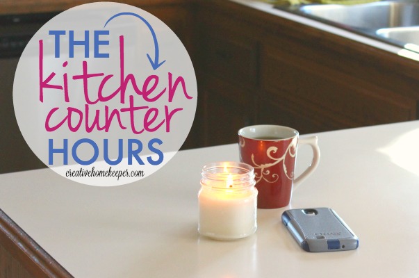 Tired of all the noise and distractions? Ready to be more present and intentional? The kitchen counter hours is the revolutionary way I started living more purposefully and focusing on the precious gifts right in front of me. Are you ready to try it too?