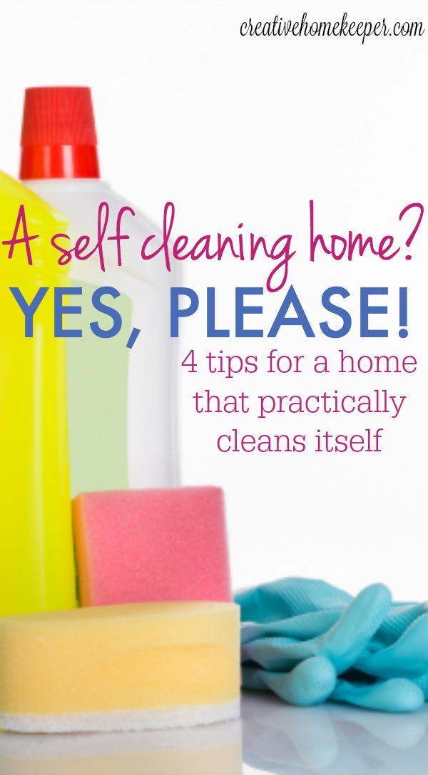 A self cleaning home sounds almost true good to be true, right? But what if there were a few systems you could put into place to make that a reality? Learn a few simple tips to help your home run smoothly and practically clean itself
