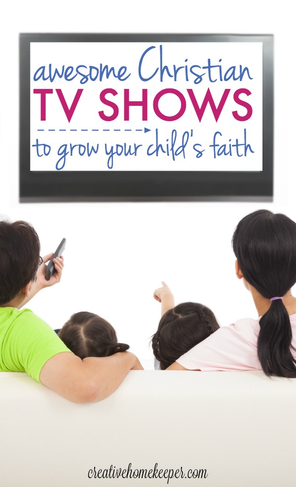 Looking for some high quality, entertaining and truth planting Christian TV shows both you and your kids will love? Check out some of our favorite family ones we watch and enjoy together. 