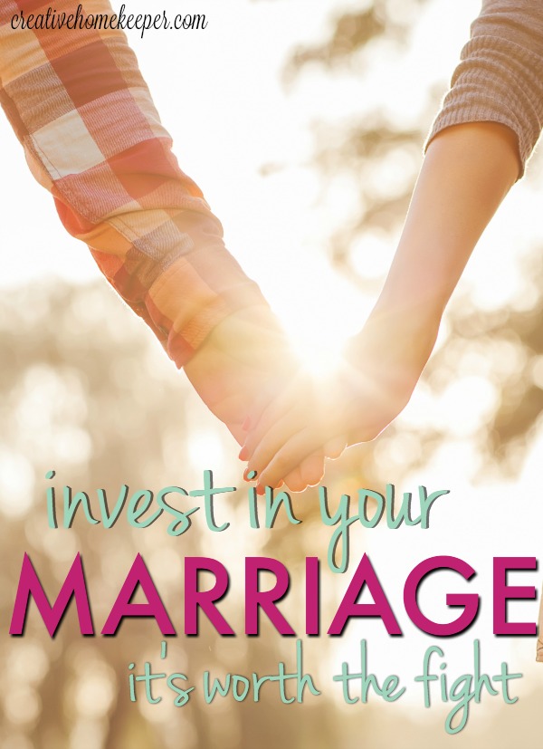 Invest in your marriage... Because we believe marriage is worth the fight and believe that your marriage will only get stronger when you implement these 4 tips into your marriage. 