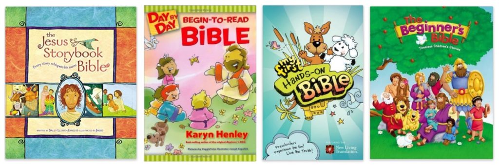 Looking for the perfect gifts to grow their faith? Check out this MASSIVE list of Bibles, books, music, toys, games and more... all for kids birth through age 12 to help grow and nurture their faith. Perfect presents for Christmas, birthdays, Easter baskets, graduations or special days! 