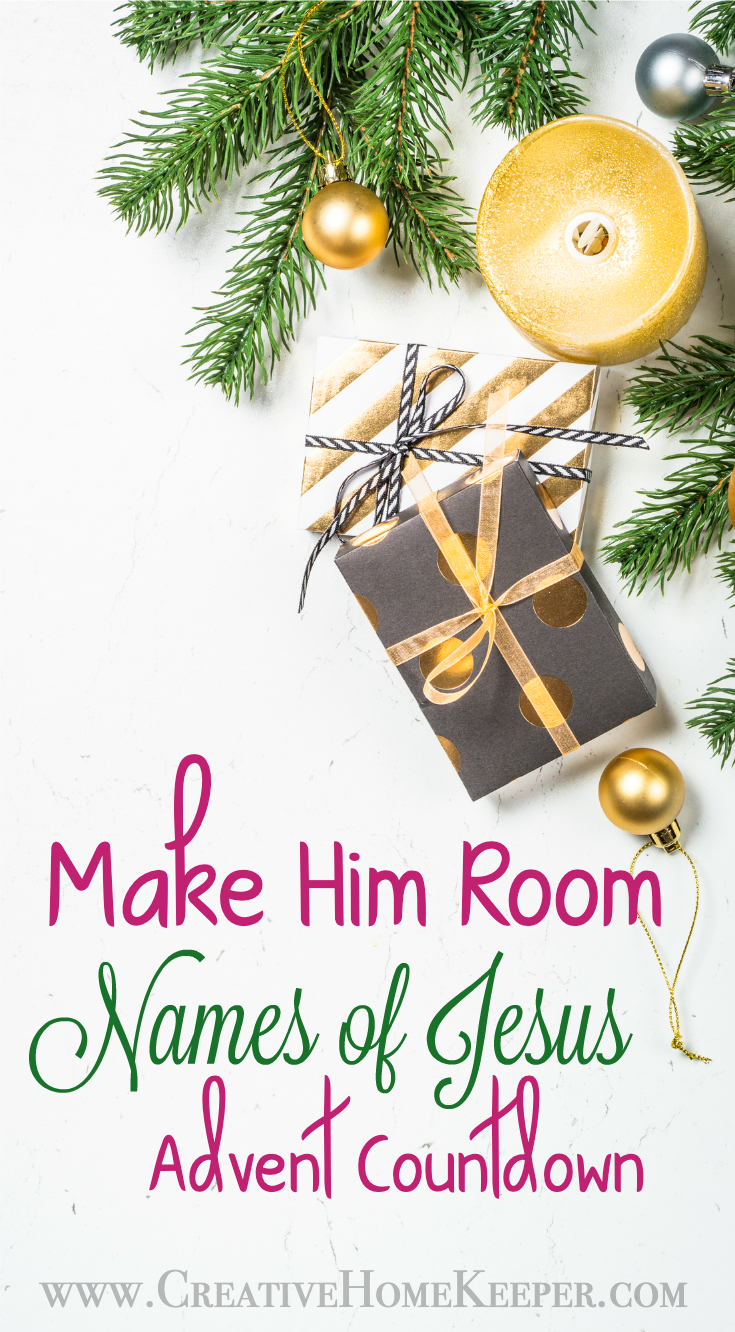 Names of Jesus Advent Writing Plan