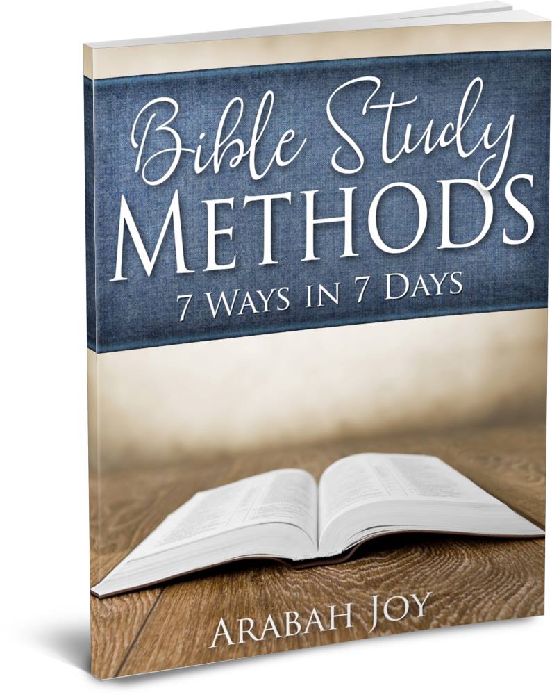 Bible Study Methods: 7 Ways in 7 Days, a self-paced course that will teach you how to study God's Word in just a few minutes each day!