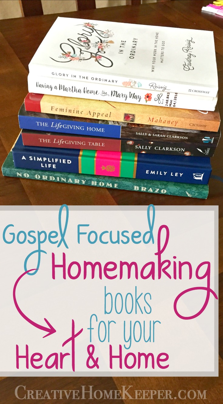 9 Must read Gospel-focused homemaking books