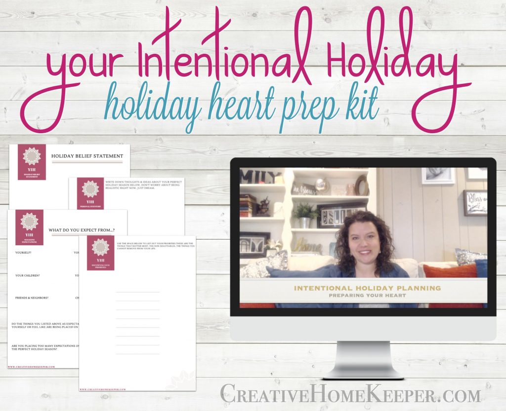 Your Intentional Holiday Heart Prep Kit