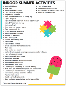 Summer Kids Activities